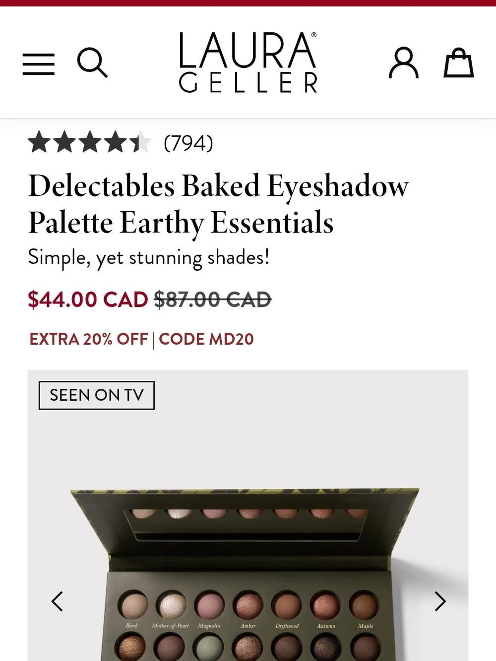 Delectables Baked Eyeshadow